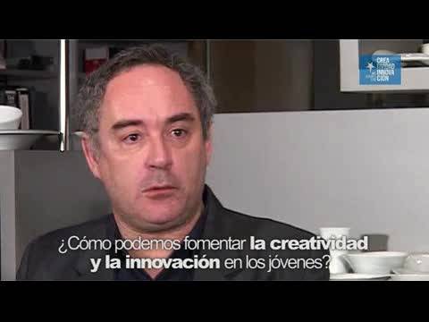 Entrevista con Ferrán Adriá, embajador del Año Europeo de la Creatividad y la Innovación 