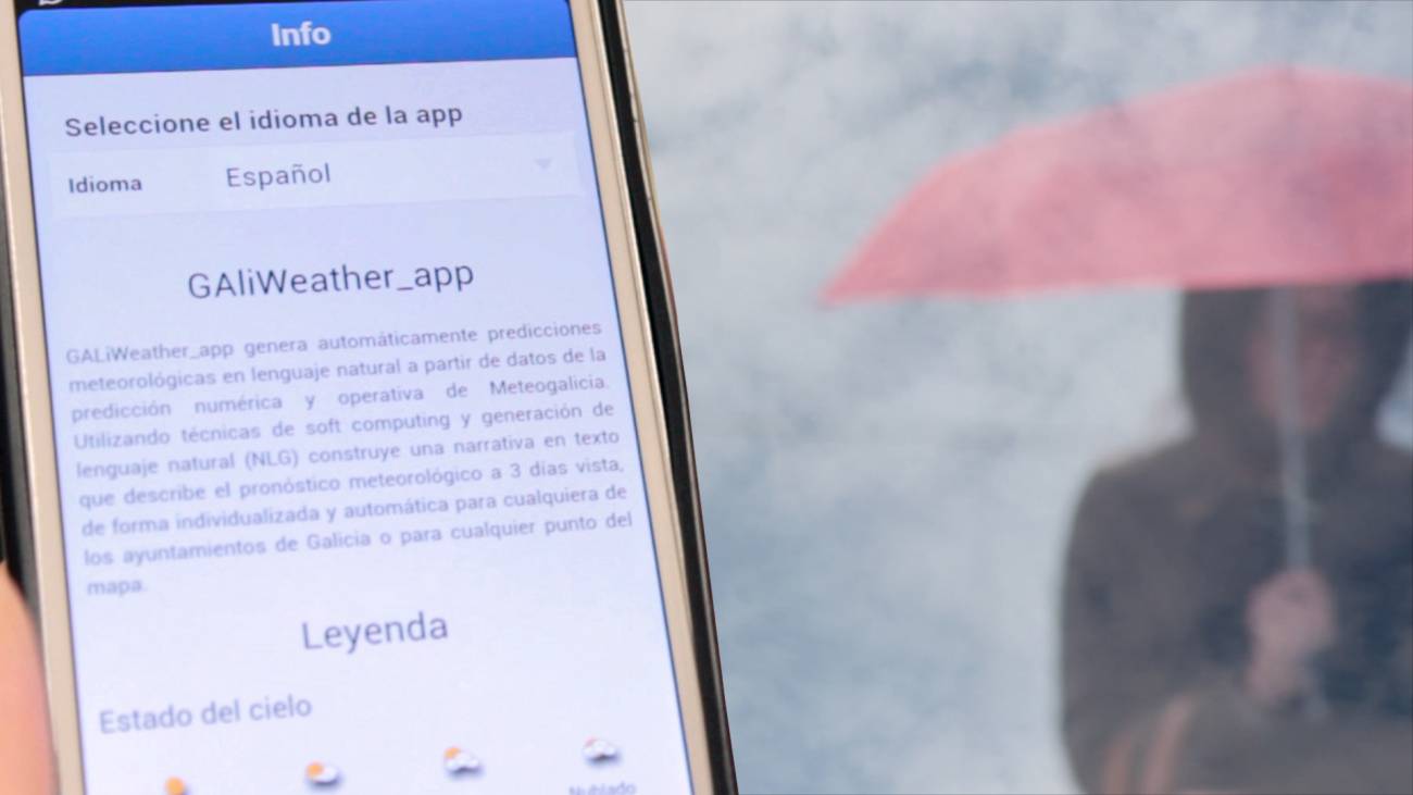 GALiWeather: el tiempo en palabras (The Weather Report in words)