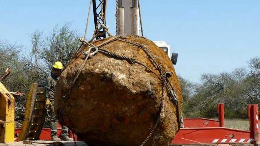 meteorito de 30 toneladas de peso