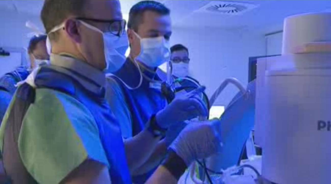 Se implantan en España por primera vez 'muelles' para el enfisema