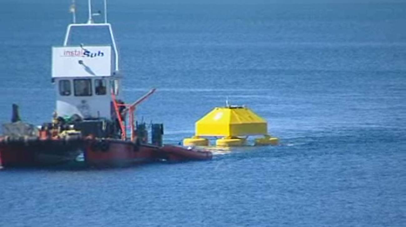 Un sistema para reducir los costes de parques eólicos marinos