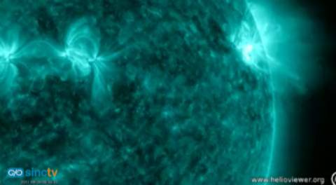 La mayor llamarada solar en más de una década