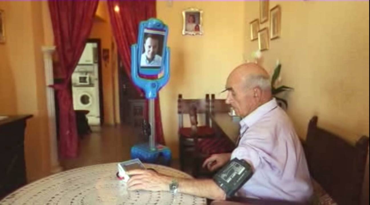 Adolfo Marcos Fernández con La Sueca.