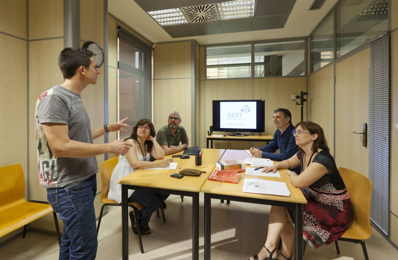 Miembros del equipo de investigación AERT. / UJI