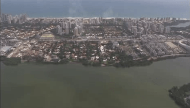 Las lagunas que rodean el Parque Olímpico de Río,