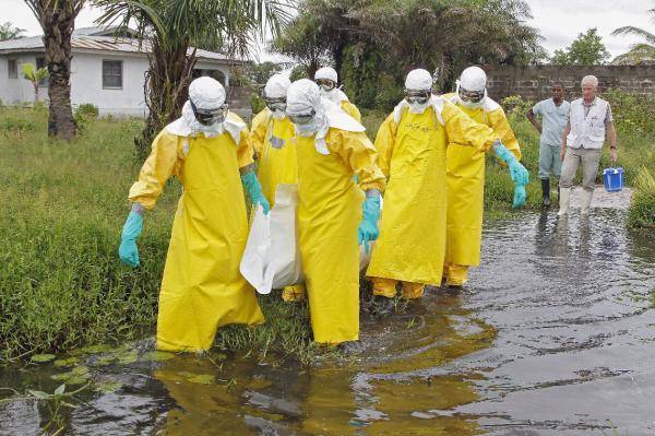 Trabajadores de MSF.