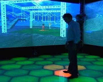 Realidad virtual: un nuevo mundo de baldosas sensibles al tacto y animaciones inmersivas