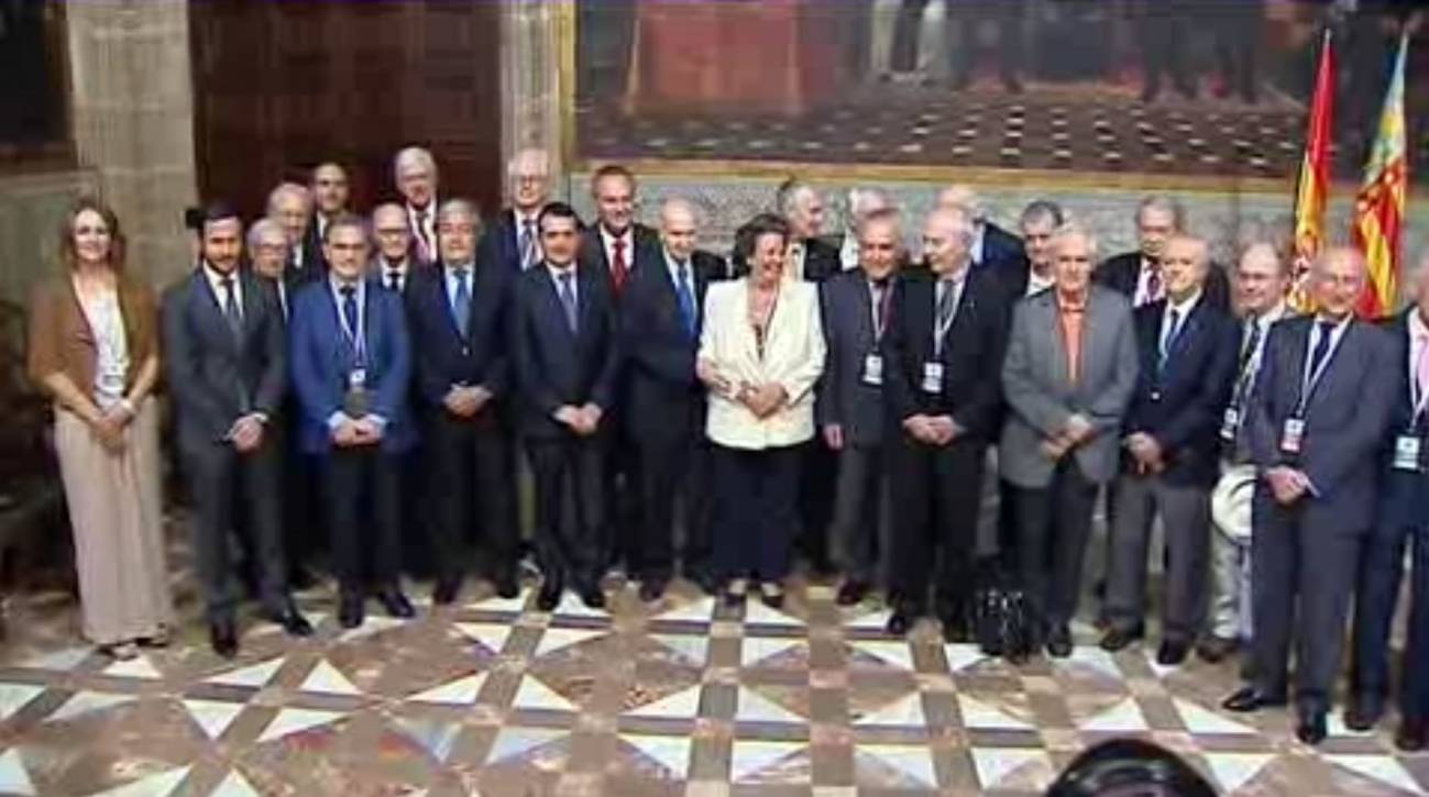 Foto de familia de los premios Rey Jaime I.