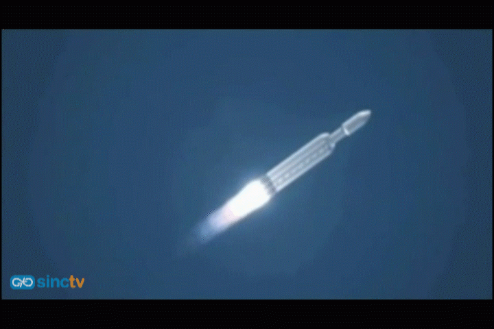Cohete espacial que podría llegar hasta Marte