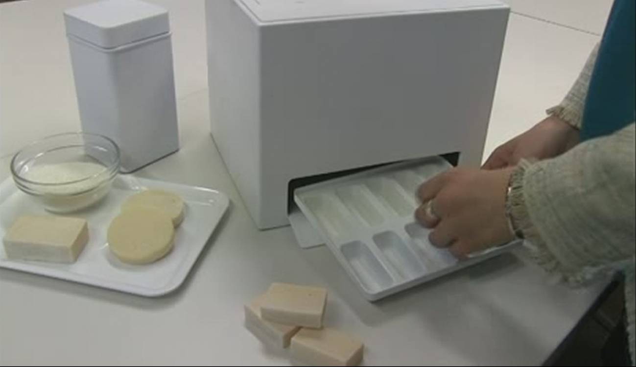 Un electrodoméstico convertirá aceite usado en jabón