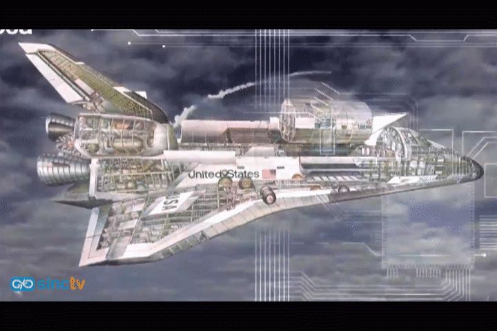 Un tributo al Atlantis de los astronautas europeos.