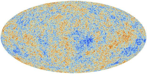 Una fotografía del universo 'en pañales' 