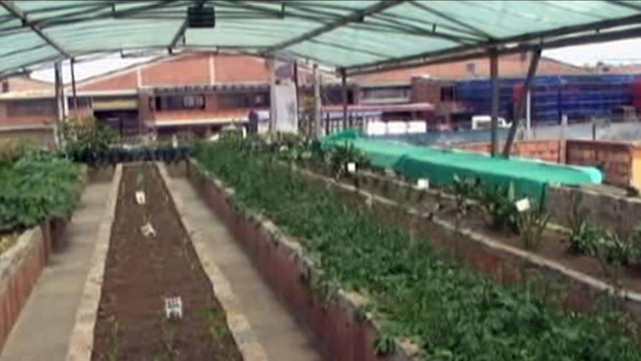 Una gasolinera agroecológica en Bogotá