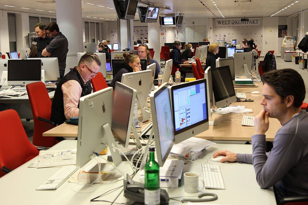 Men occupy 75% of the positions of maximum responsibility in the Spanish media