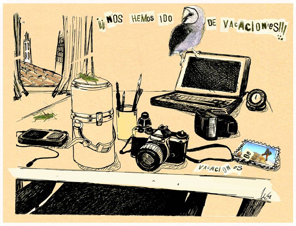 ¡Cerrado por vacaciones!