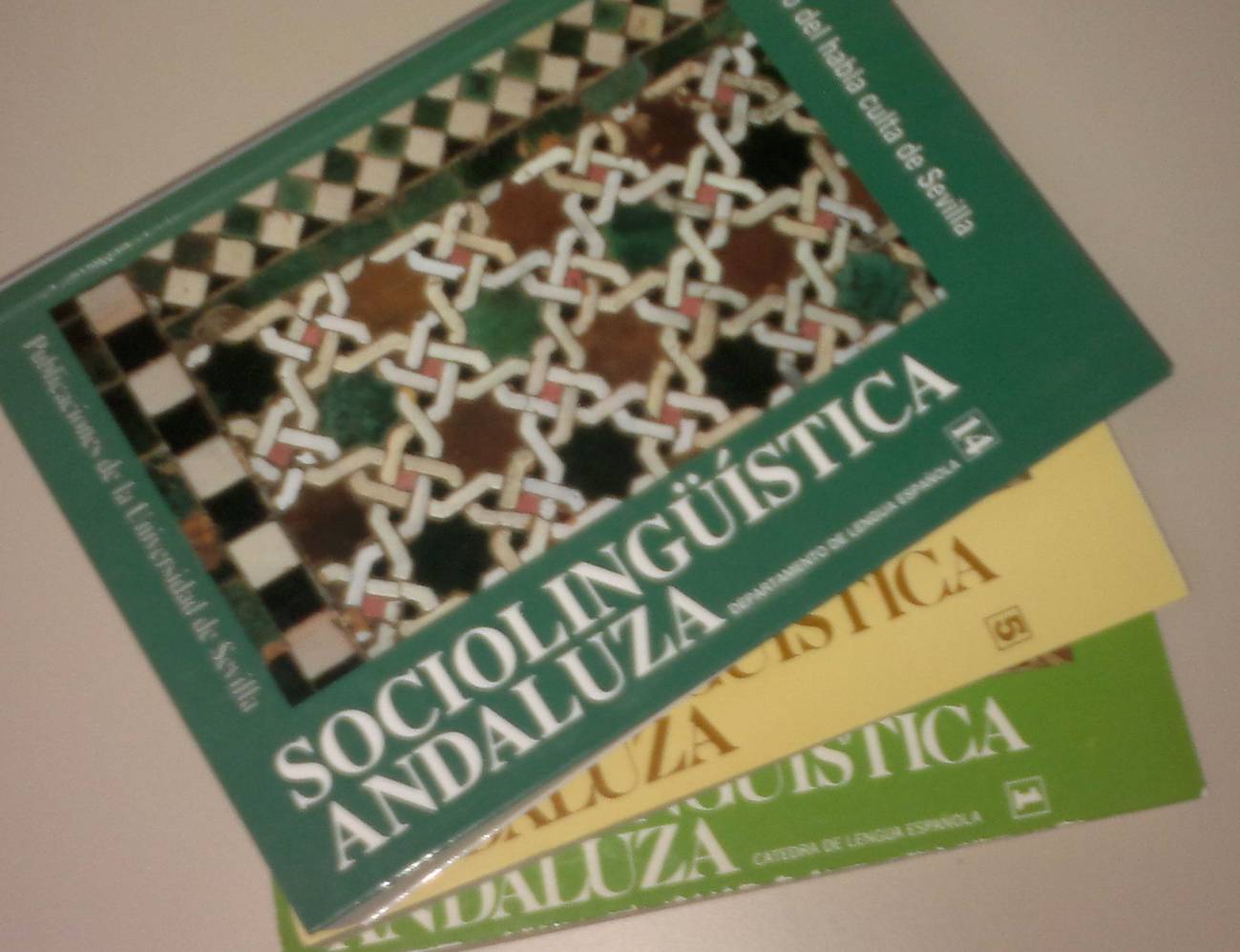 Volúmenes de Sociolingüística Andaluza