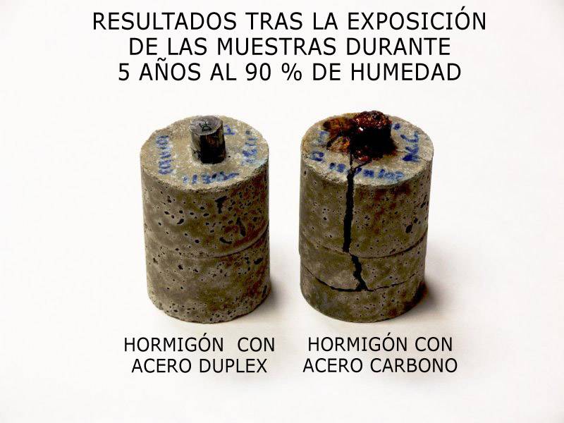 Aceros dúplex, una alternativa para evitar la corrosión en las estructuras de hormigón