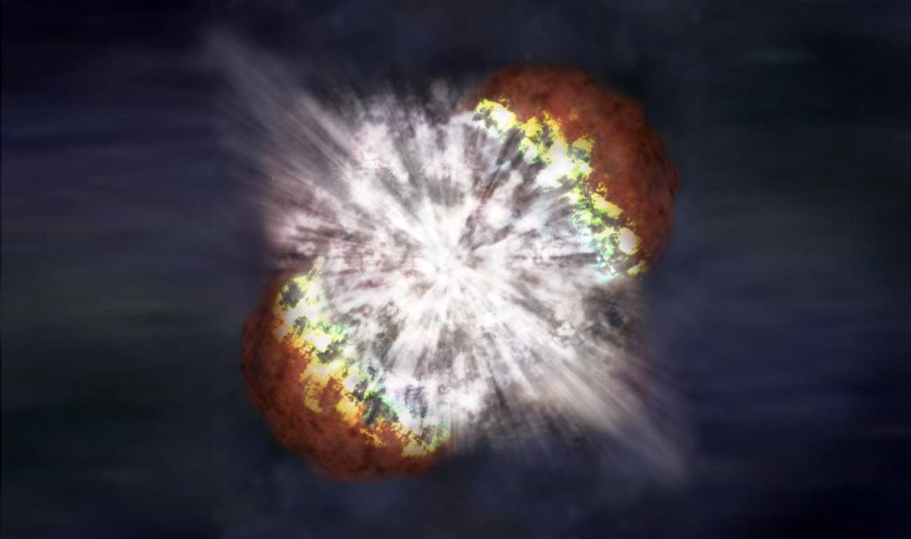 Aclarado el explosivo origen de una supernova superluminosa