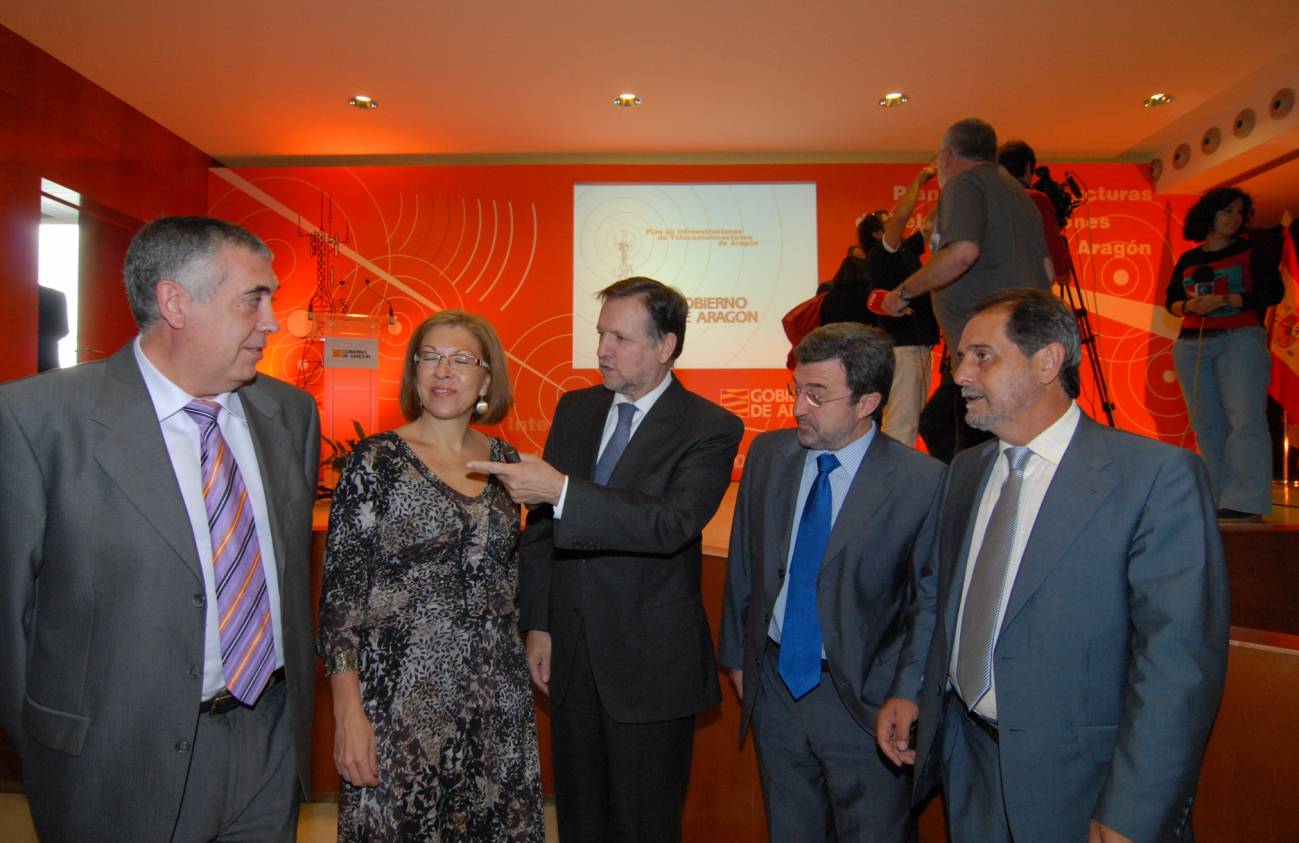 Aragón invertirá más de 100 millones de euros en mejorar su infraestructura digital