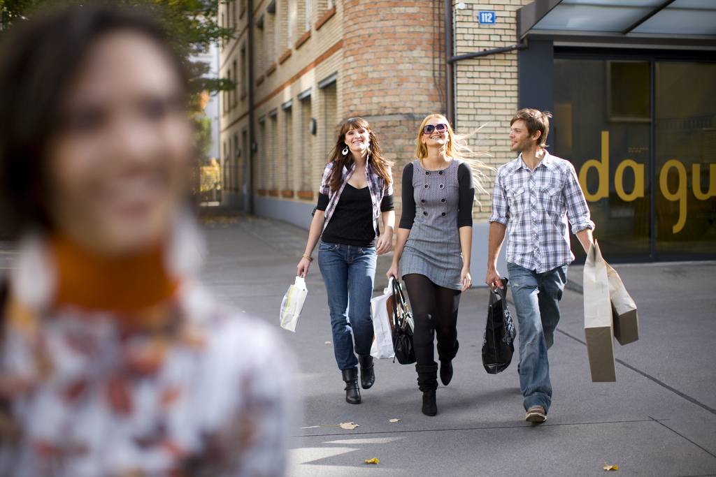  Los comportamientos de la gente a la hora de visitar y gastar en las tiendas son repetitivos. / Zürich Tourismus
