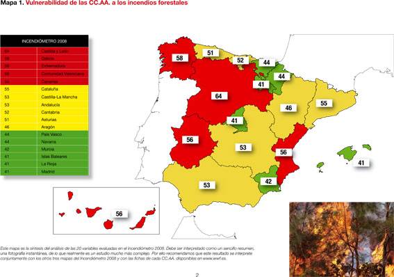 Cerca del 90% de la superficie forestal española carece de planes de gestión para luchar contra los incendios