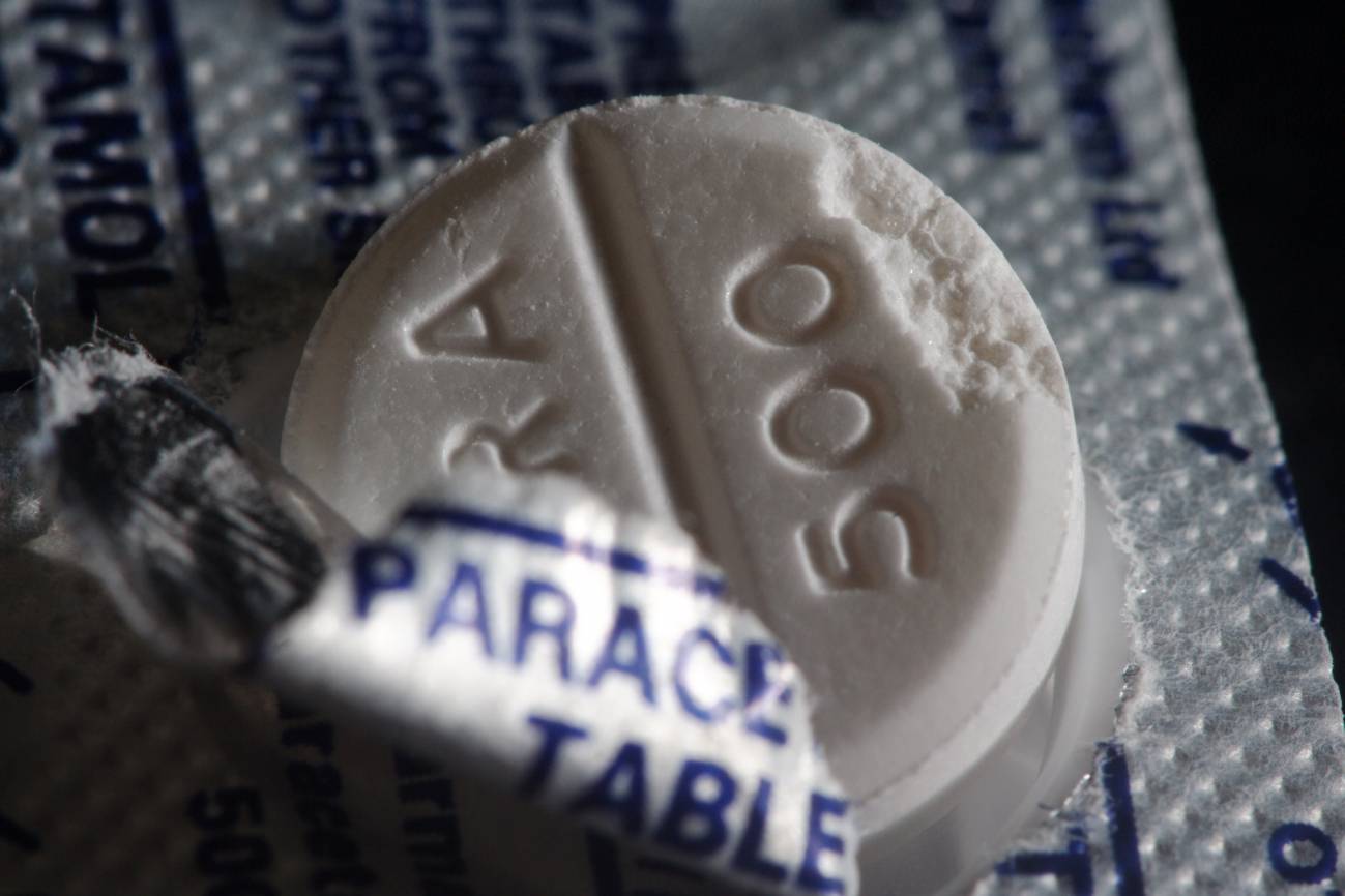 pastilla de paracetamol