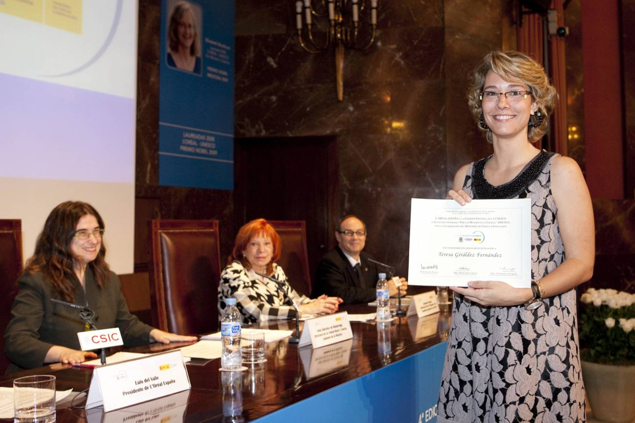 Cinco investigadoras españolas reciben el premio L'Oréal-UNESCO