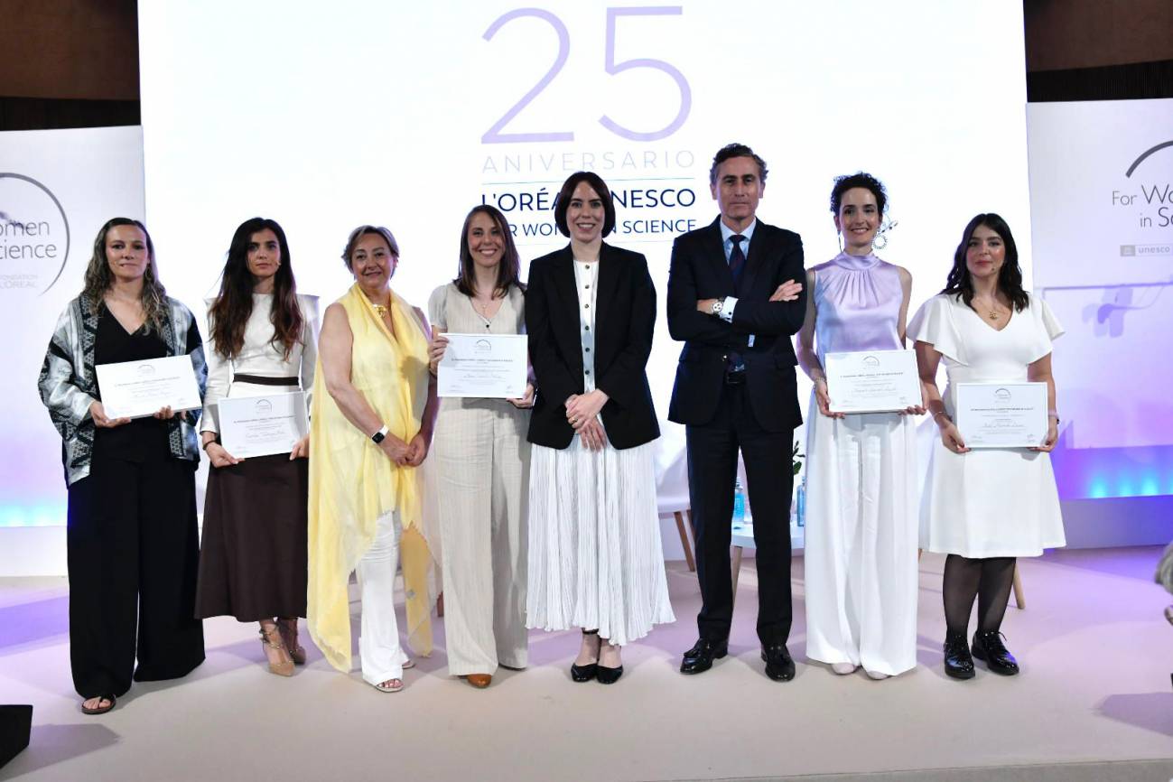 ganadoras premio L'Oréal-Unesco