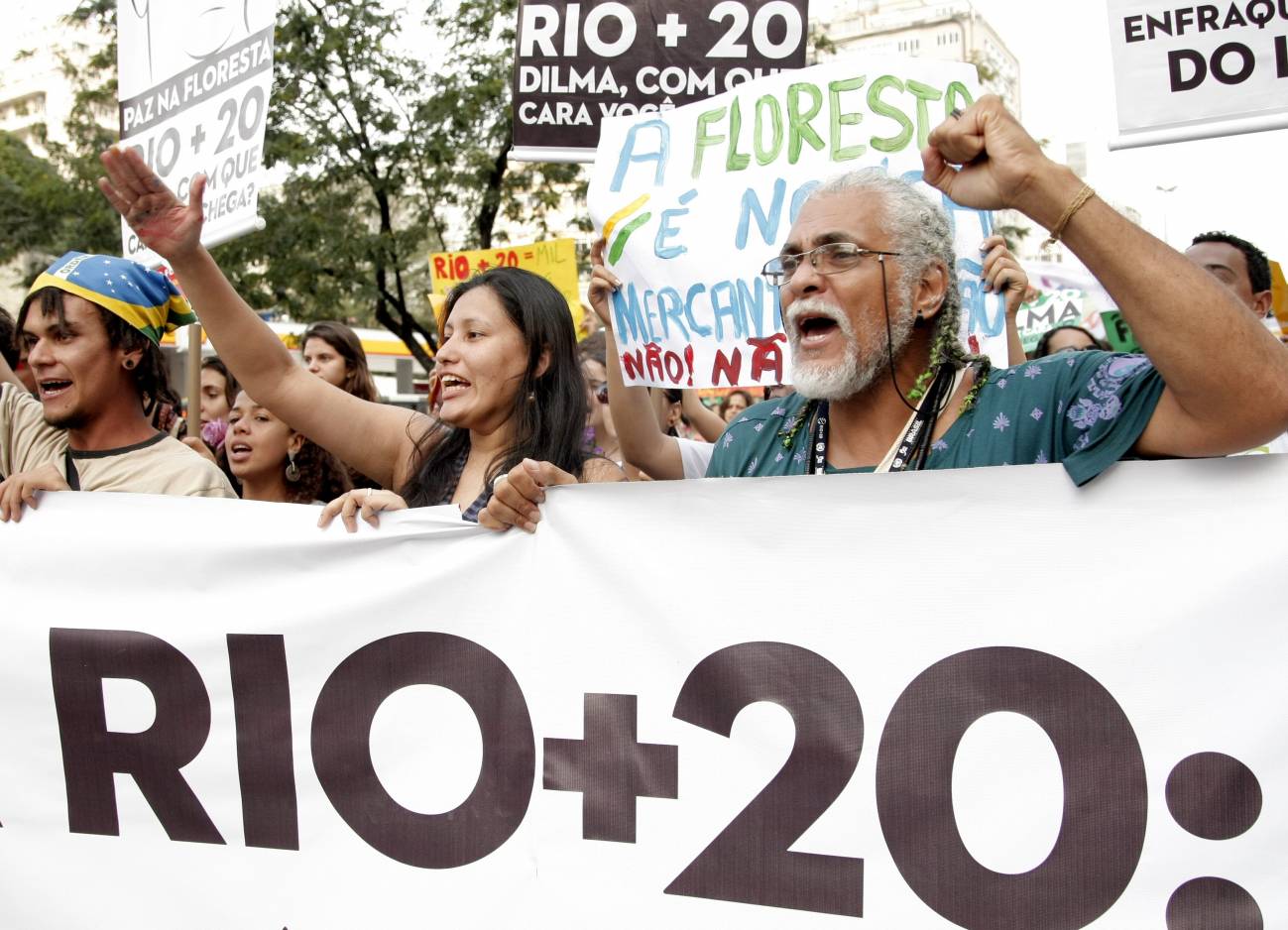 Protestas en Río de Janeiro