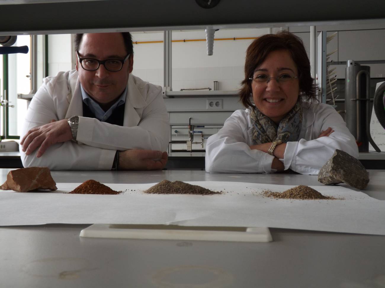 Luis Parras y Beatriz Lozano