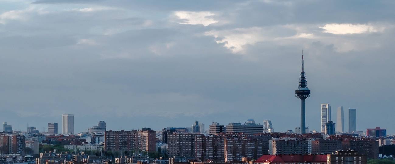 Skyline de Madrid.