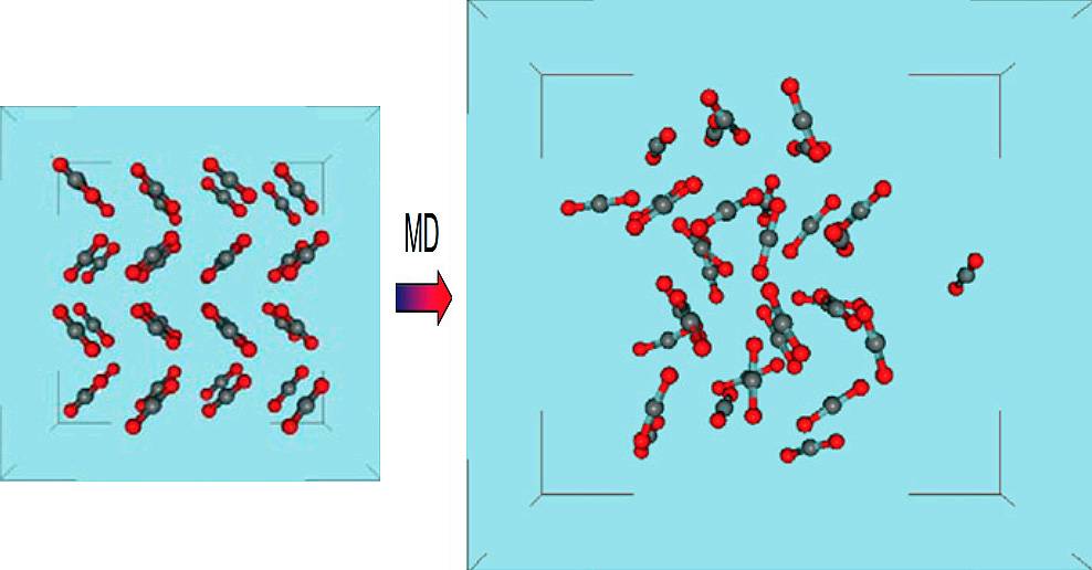 Descartada la presencia de hielo puro de CO2 amorfo en el espacio 