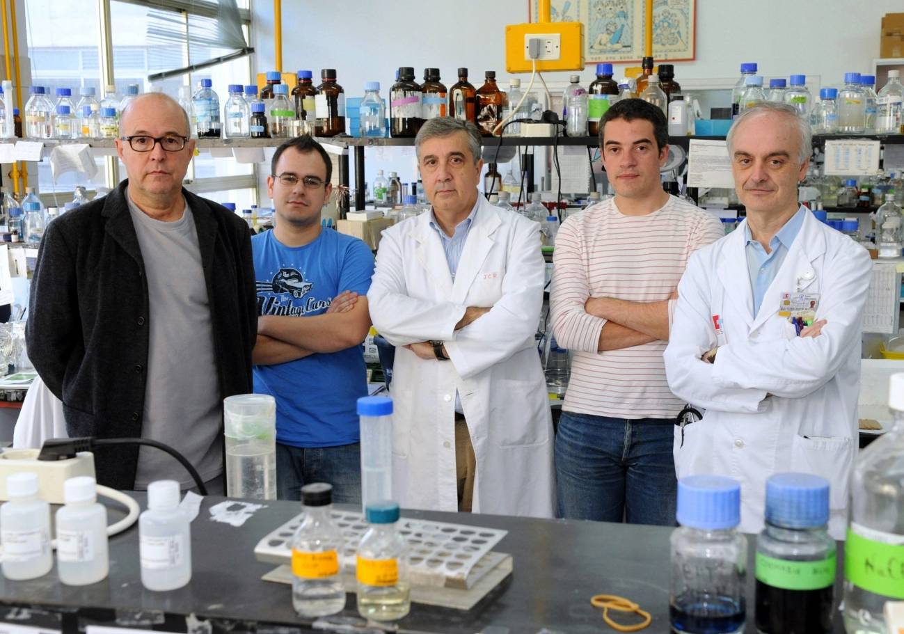 Equipo de la UC, el IBBTEC y el IFIMAV.