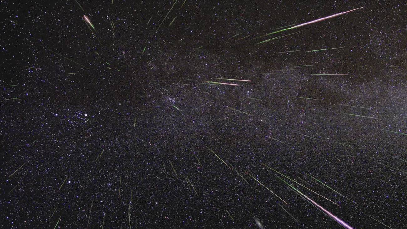 Ráfaga de meteoros de las Perseidas