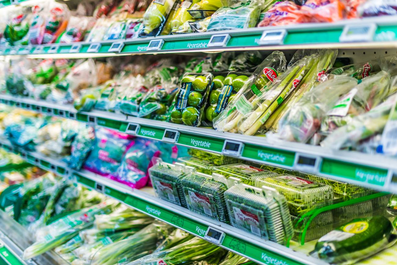 alimentos plástico