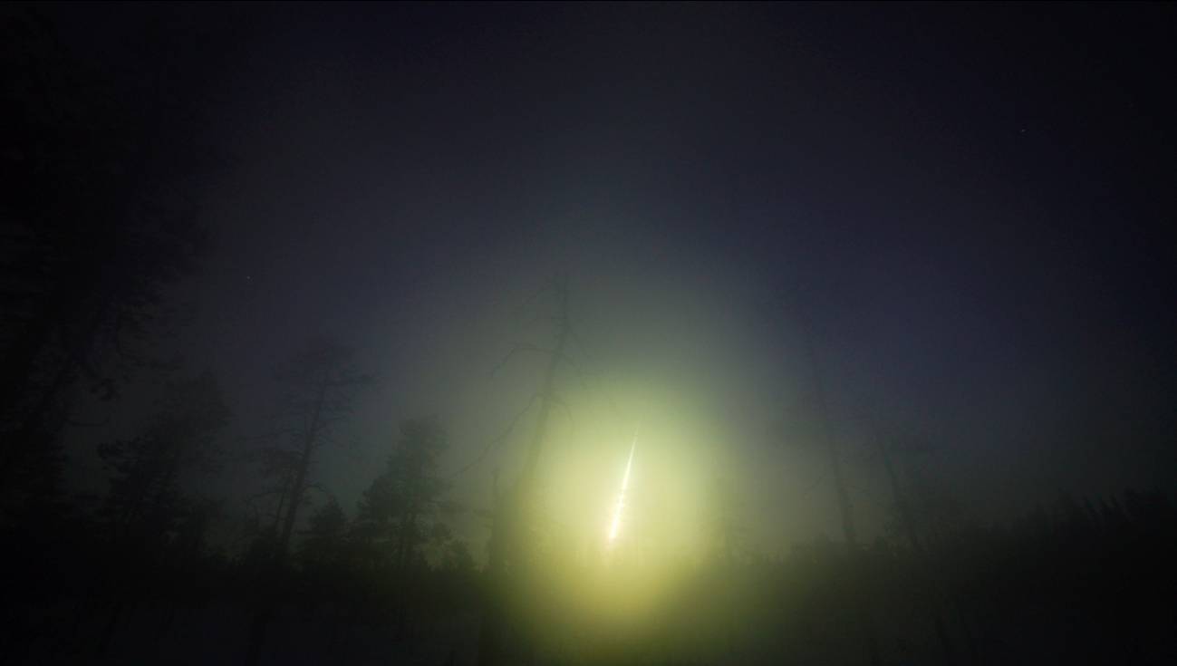 Determinada la trayectoria del meteorito Annama que cayó en Rusia
