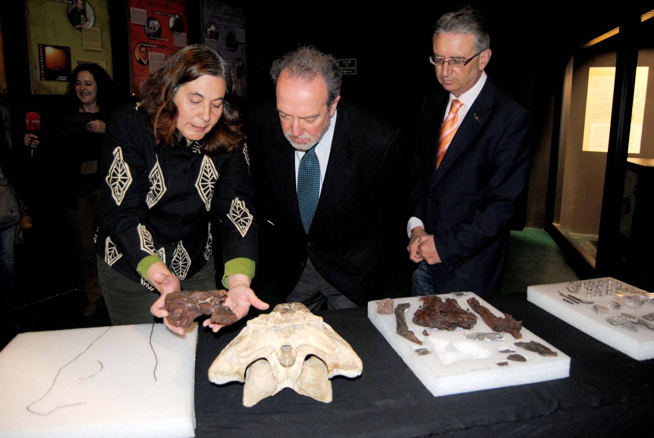 Presentados dos nuevas especies de cocodrilos hallados en Ariño (Teruel)