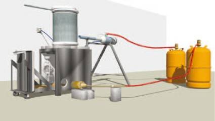 Diseñan un nuevo sistema para la fundición de piezas escultóricas en bronce