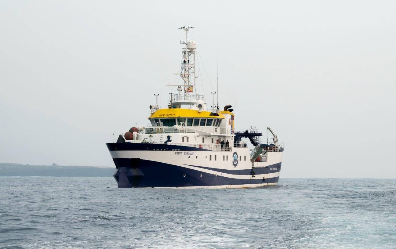 Este barco científico cuenta con una eslora de 46 metros