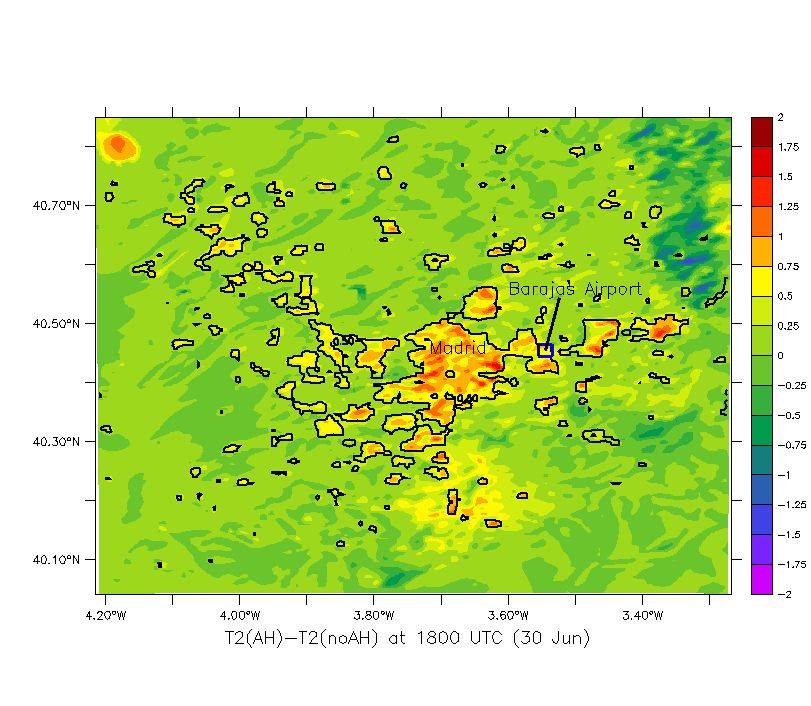 El calor de los aparatos de aire acondicionado juega un papel clave en el clima urbano en verano
