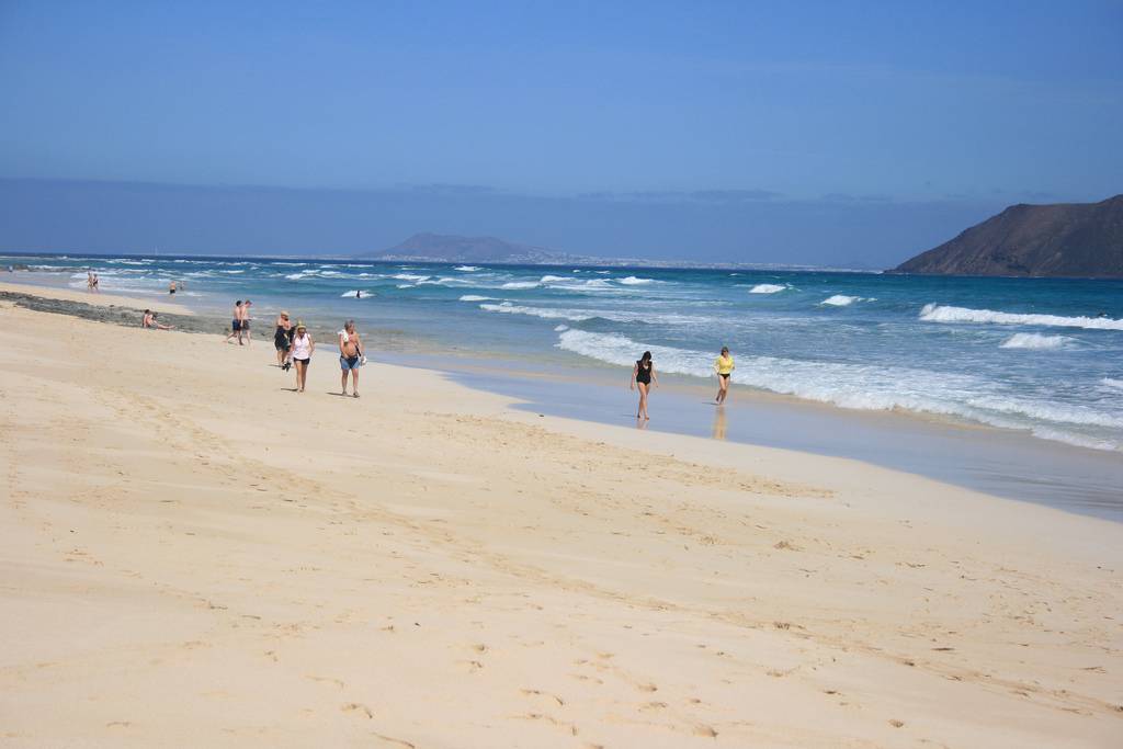 Playa de Corralejos, en Canarias. / Jorge Montero Tapia