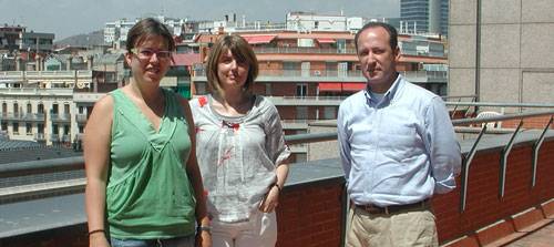 Anna Fernández, Dra. Anna Colell y Dr. José C. Fernández-Checa