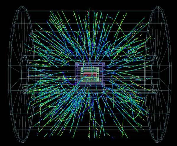 El LHC colisiona protones con iones pesados por primera vez