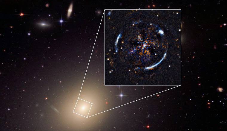 El mejor test de la relatividad de Einstein fuera de nuestra galaxia