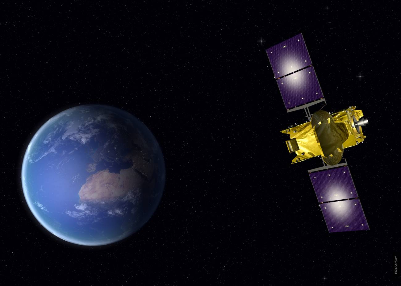 El satélite Hylas-1 proporcionará banda ancha desde el espacio