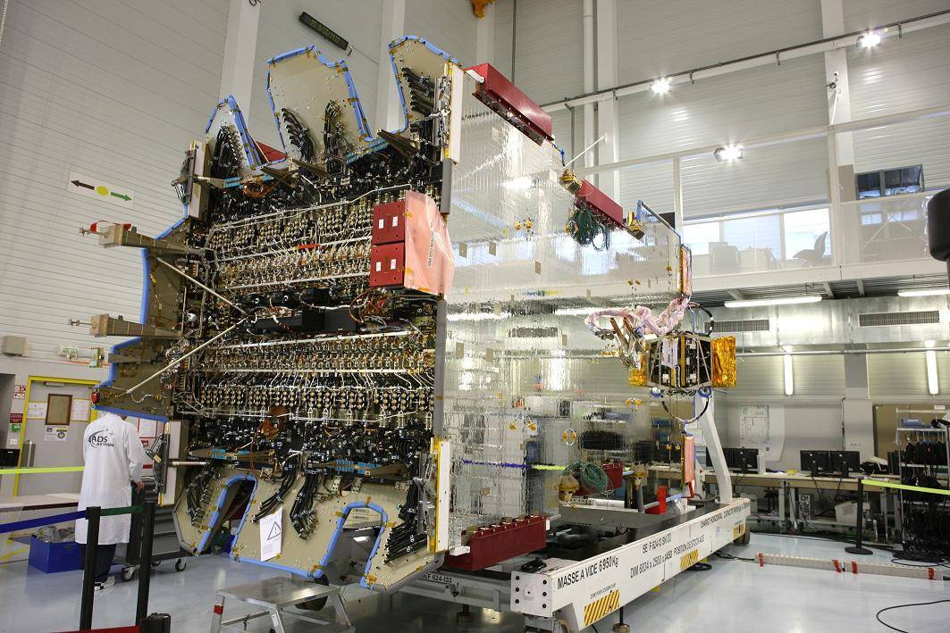 El satélite KA-SAT, listo para recortar la brecha digital europea