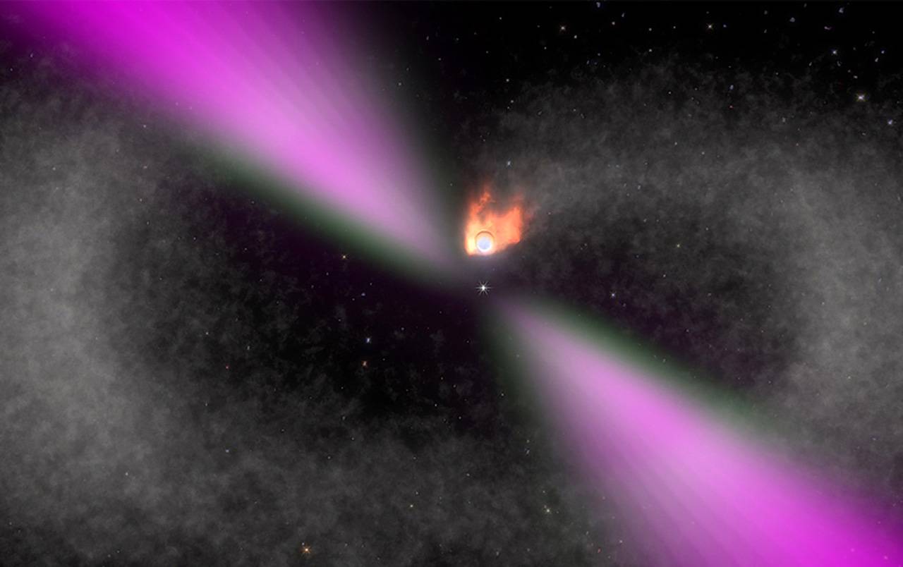 El sistema estelar ‘viuda negra’ con el periodo orbital más corto 