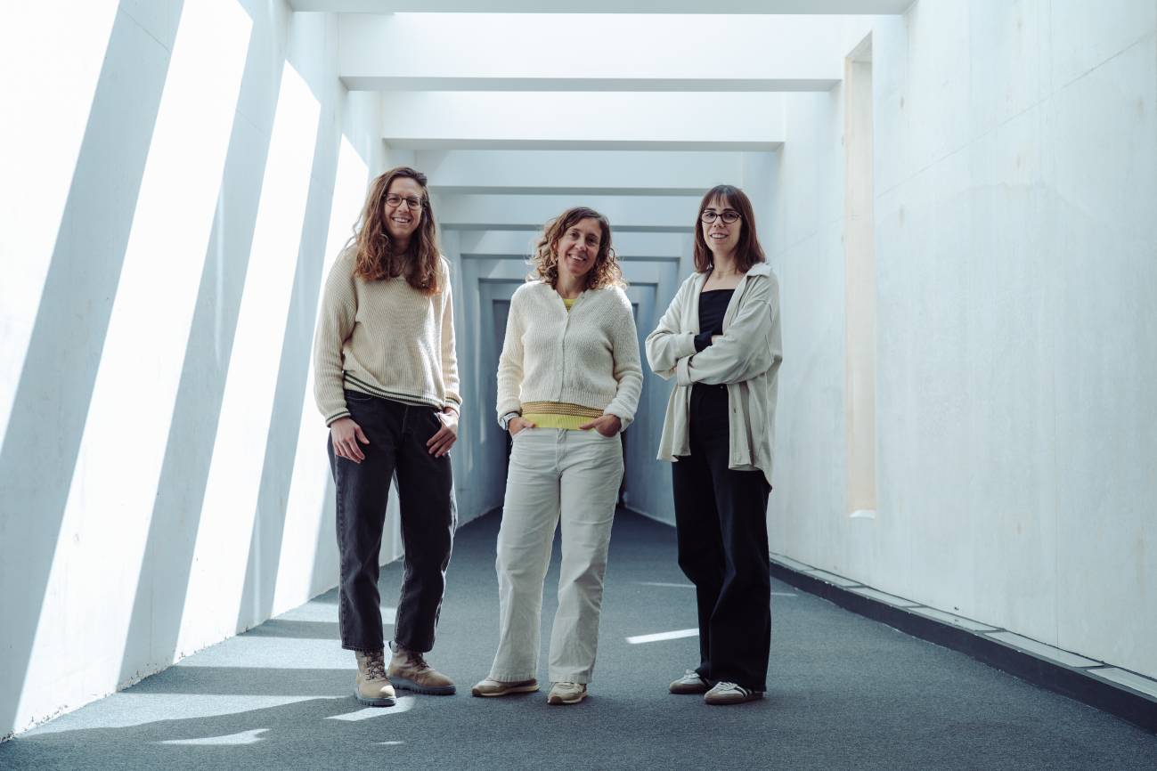 Tres de las investigadoras