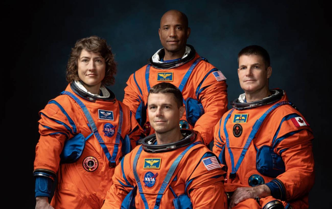 Estos son los astronautas que viajarán a la Luna por primera vez desde la misión Apolo