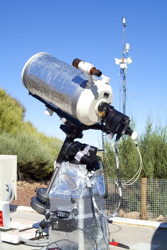 GLORIA ya permite operar un telescopio del Observatorio del Teide desde casa